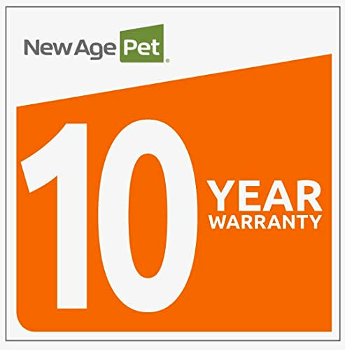 New Age Pet ECOFLEX Elevated Dog Feeder with 2 Stainless Steel Bowls V76929