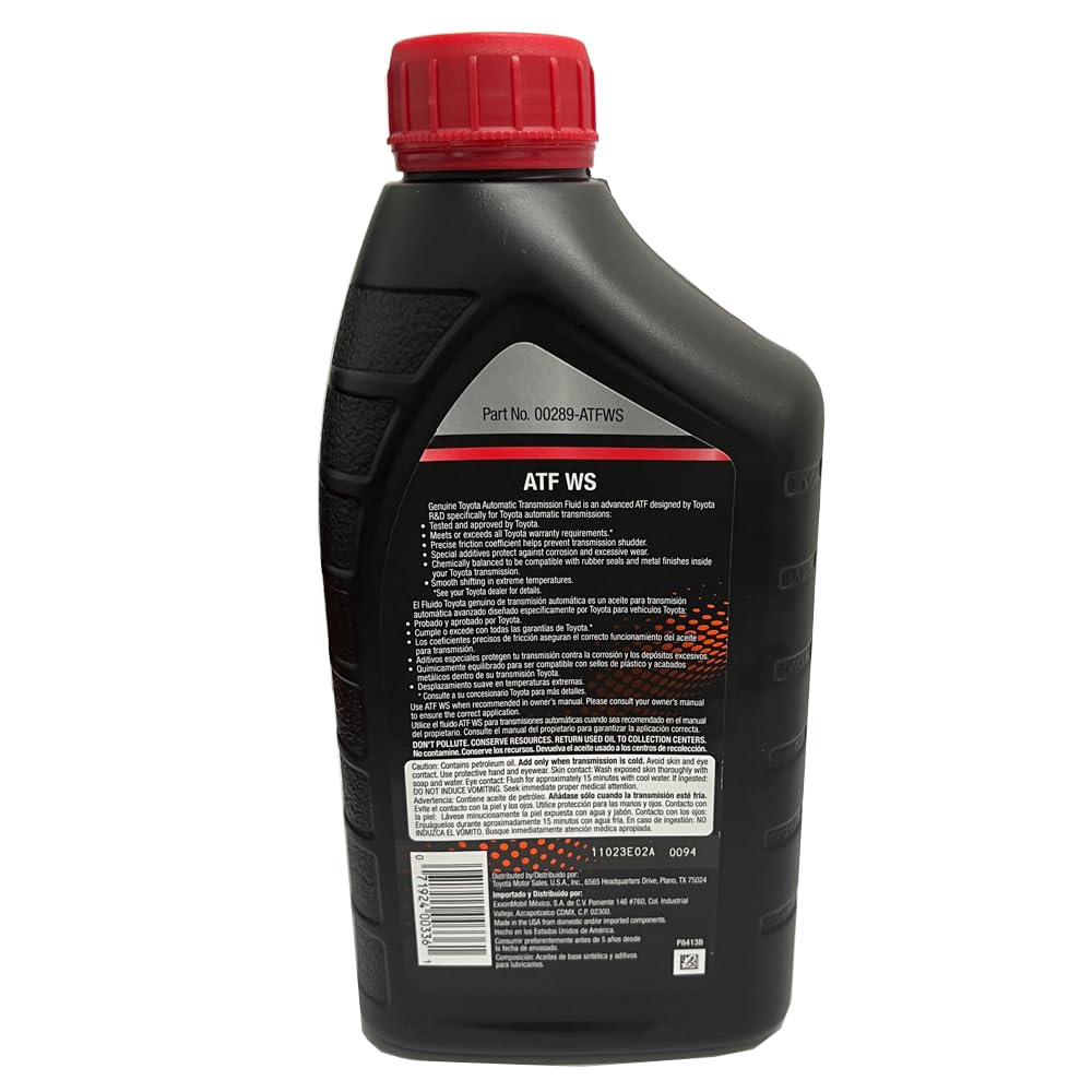 Genuine Toyota ATF Automatic Transmission Fluid for Lexus Scion 7Qt E31223