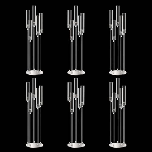 Black Candelabra Centerpieces for Wedding Table Decor 35in E5601