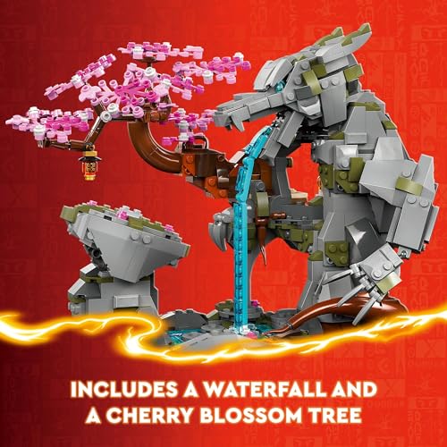 LEGO NINJAGO Dragon Stone Shrine Ninja Toy with 6 Action Figures, Ages 13+ Q97934