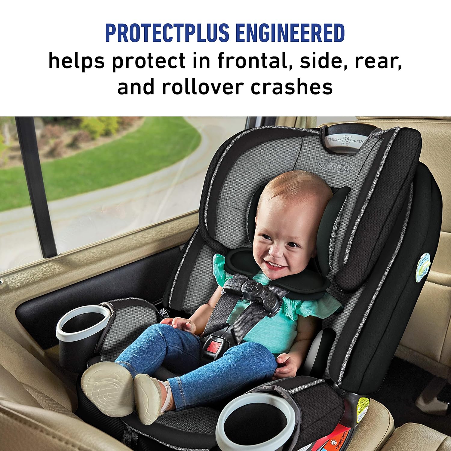 Graco 4Ever DLX 4-in-1 Car Seat to Backless Booster D238291