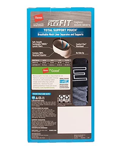 Hanes Mens Total Support Pouch Boxer Brief N771942