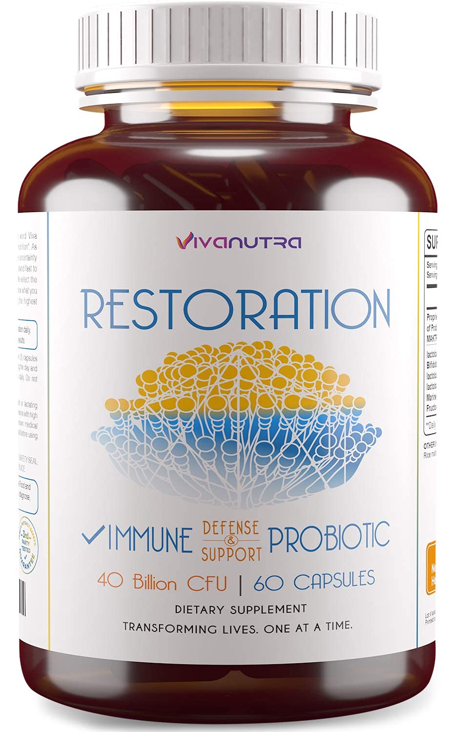 Restoration Toenail Fungus Treatment Probiotic Pills - 60ct D24860