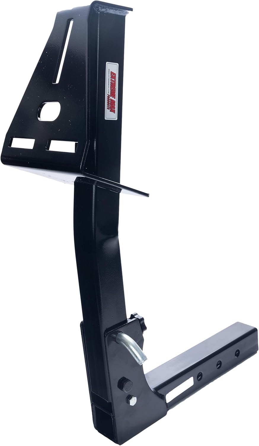 Extreme Max 5001.5831 Pivoting Fold Down Hitch Mount Spare Tire Carrier for 2" Receivers M41994