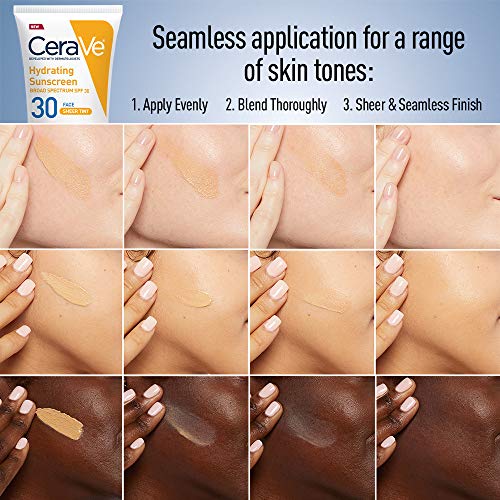 CeraVe Hydrating Mineral Sunscreen with Sheer Tint SPF 30, 1.7 oz K69722