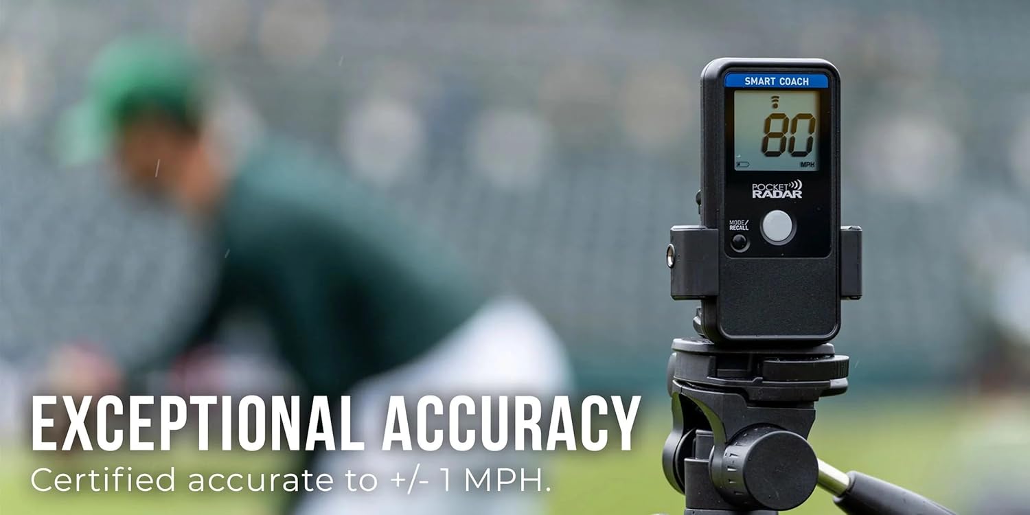 Pocket Radar Baseball Radar Gun Smart Coach X673777