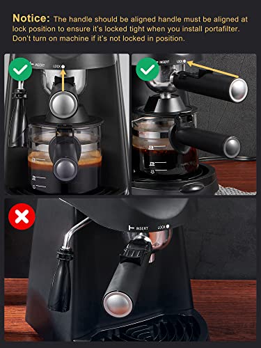 Yabano Espresso Machine 3.5Bar with Milk Frother J760