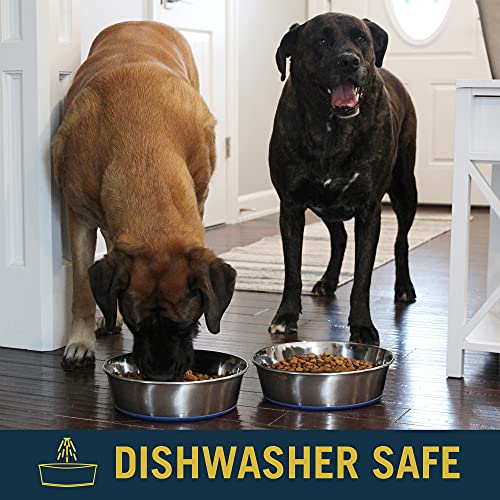 OurPets DuraPet Stainless Steel Dog Bowl, 8 Cup O31142