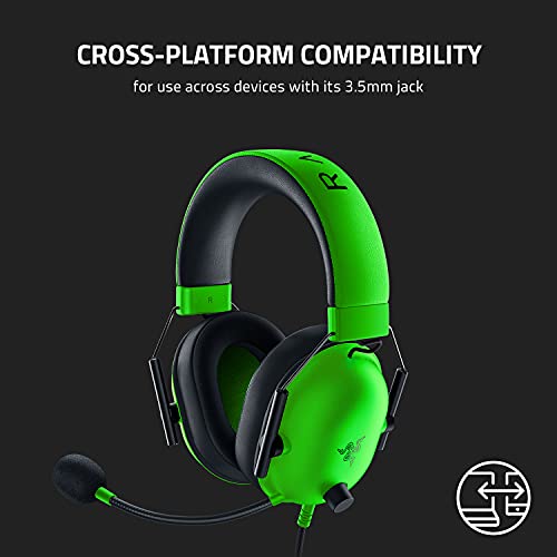 Razer BlackShark V2 X Gaming Headset 7.1 Surround Sound for PC, PS4, PS5, Switch F1650