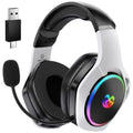 Wireless Gaming Headset for PS5 PS4 PC Switch, 2.4GHz USB & Type-C, 7.1 Surround Sound Q2564