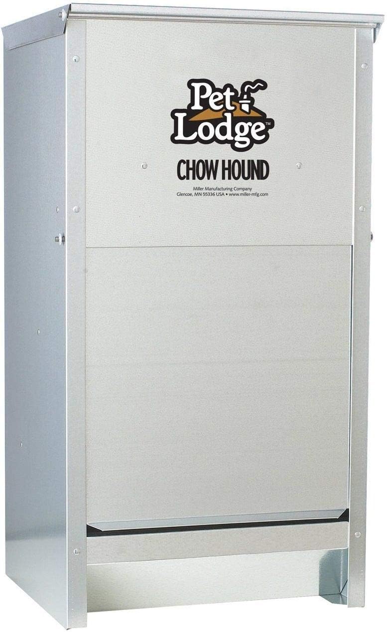 Miller Chow Hound Dog Feeder Capacity: 50 lbs