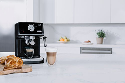 De'Longhi 15 Bar Pump Espresso and Cappuccino Machine, Stainless Steel, ECP3630 D87990