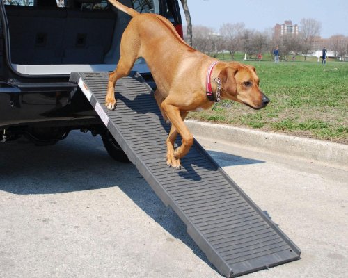 Petstep Original Folding Pet Ramp, Khaki/Beige Z85380