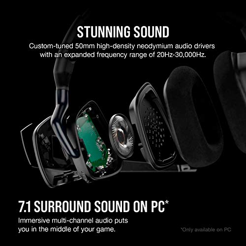 CORSAIR VOID RGB ELITE Wireless Gaming Headset, White C928