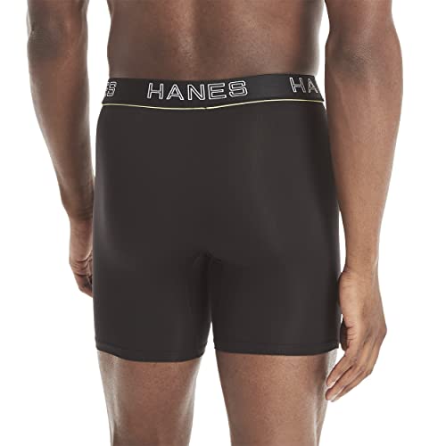 Hanes mens Comfort Flex Fit Ultra Lightweight Mesh Boxer Briefs 4-pack Q55376
