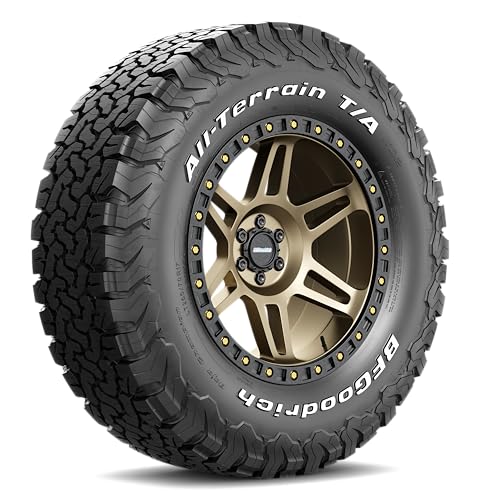 BFGoodrich All Terrain T/A KO2 Radial Car Tire for Light Trucks, SUVs, and Crossovers, LT265/70R16/E 121/118S