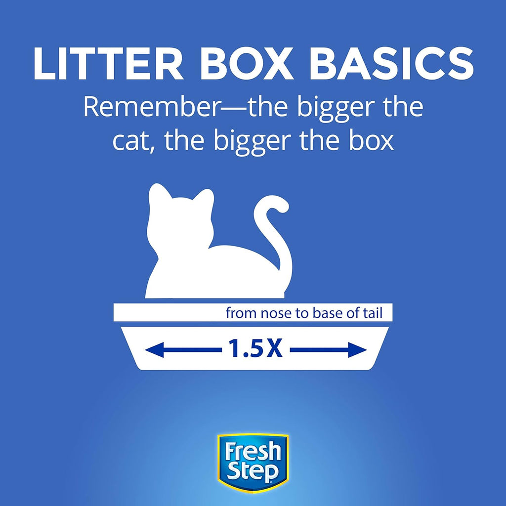 Fresh Step Clumping Cat Litter with Febreze Gain Scent, 25 lbs F867