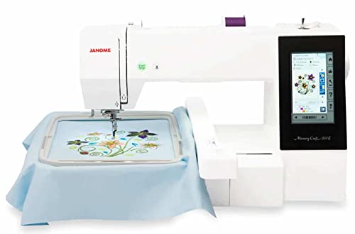 Janome Memory Craft 500E Embroidery Machine L9579