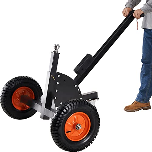VEVOR Adjustable Trailer Dolly with 1-7/8" Hitch Ball and 10" Solid Tires C976