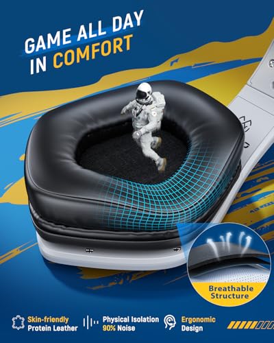 Wireless Gaming Headset for PC, PS5, PS4, Switch with Microphone G65656