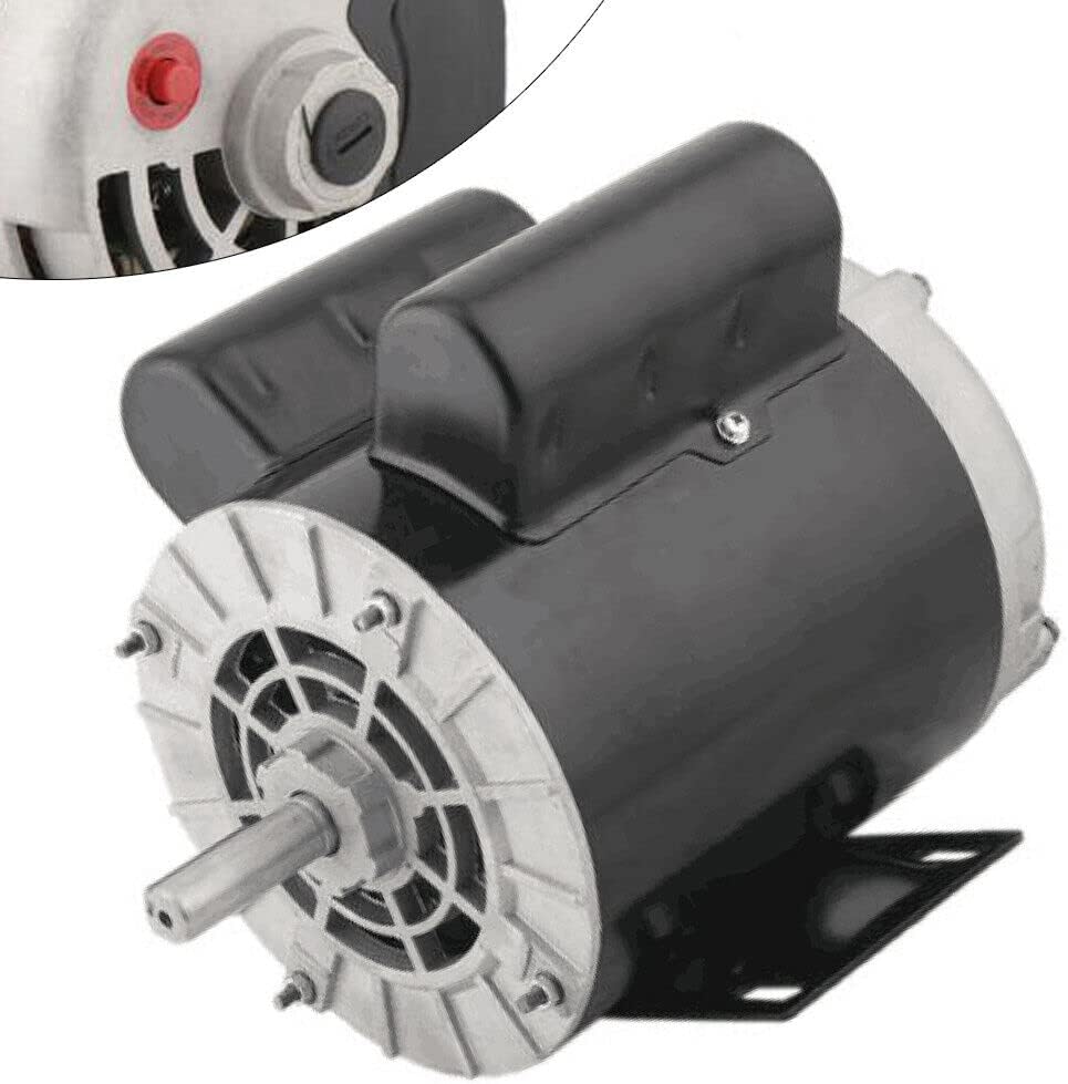 2HP 3450 RPM Electric Air Compressor Motor 56 Frame Single Phase 115/230V S76097