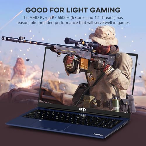 NIMO 15.6" FHD Gaming Laptop, AMD Ryzen 5, 32GB RAM 1TB SSD B421