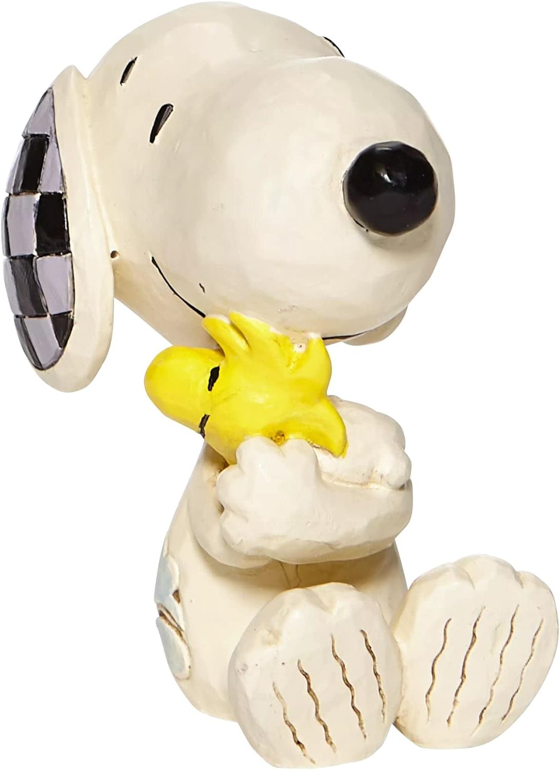Peanuts by Jim Shore Snoopy Hugging Woodstock Miniature Figurine, 2.5 Inch F525418