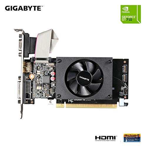 GIGABYTE GV-N710D3-2GL REV2.0 2GB DDR3 Video Graphics Card Q56226