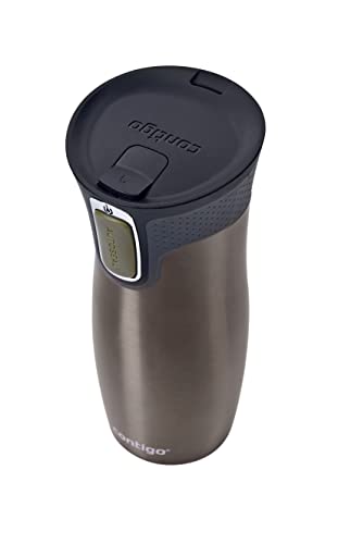 Contigo West Loop Autoseal Travel Mug, Stainless Steel, Leakproof W76171