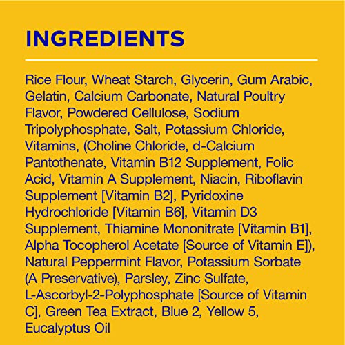 PEDIGREE DENTASTIX Large Dog Dental Treats Original Flavor, 2.08 lb Value Pack M99904