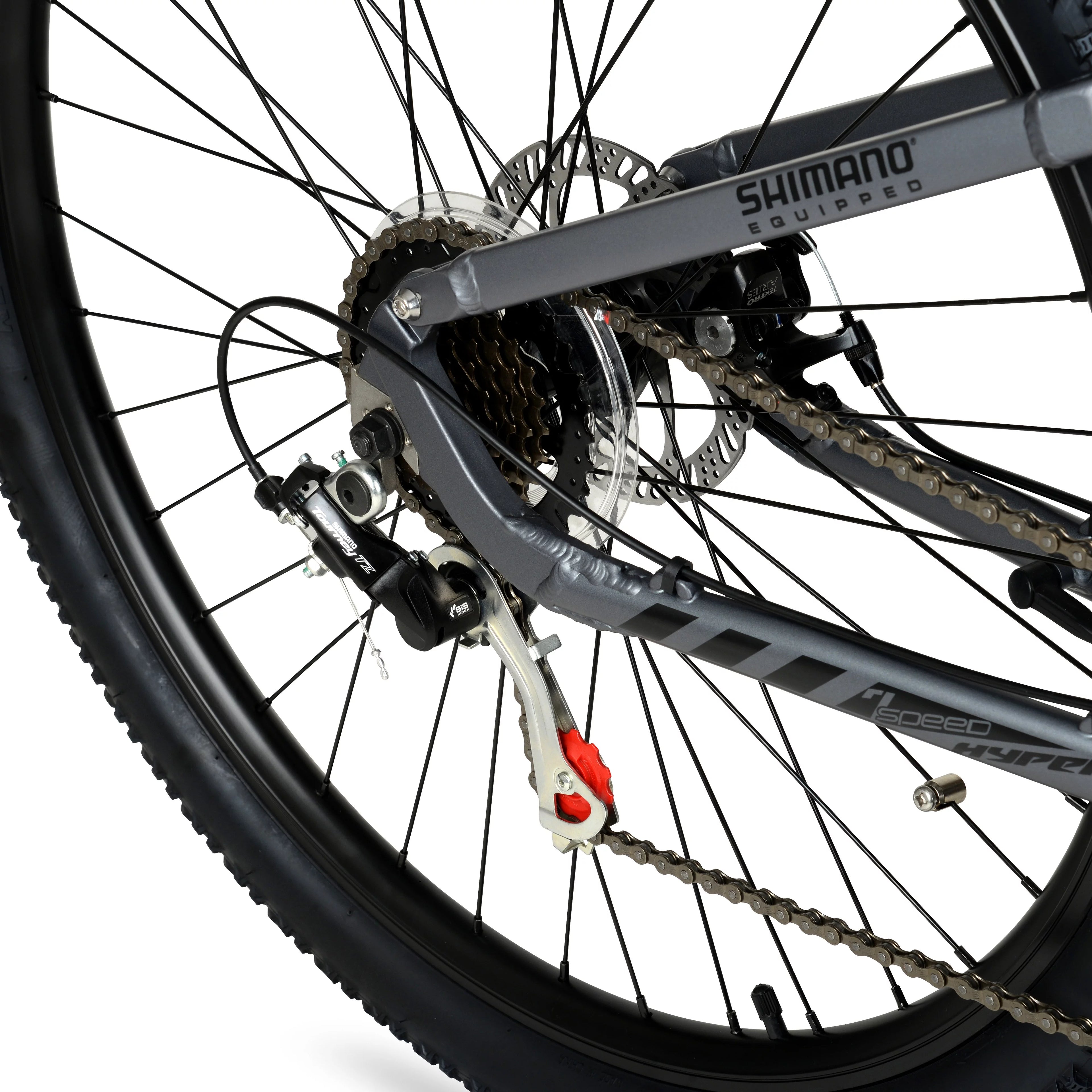 Hyper Bicycles E-Ride 29" 36V Electric Mountain Bike for Adults, Grey N5618