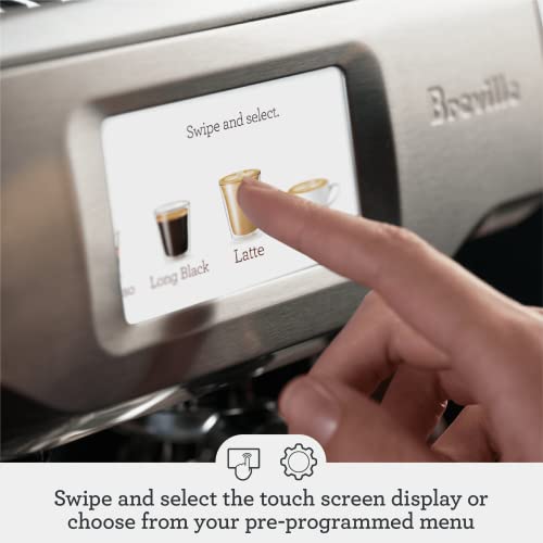 Breville Barista Touch Espresso Machine BES880BSS, Brushed Stainless Steel T946276