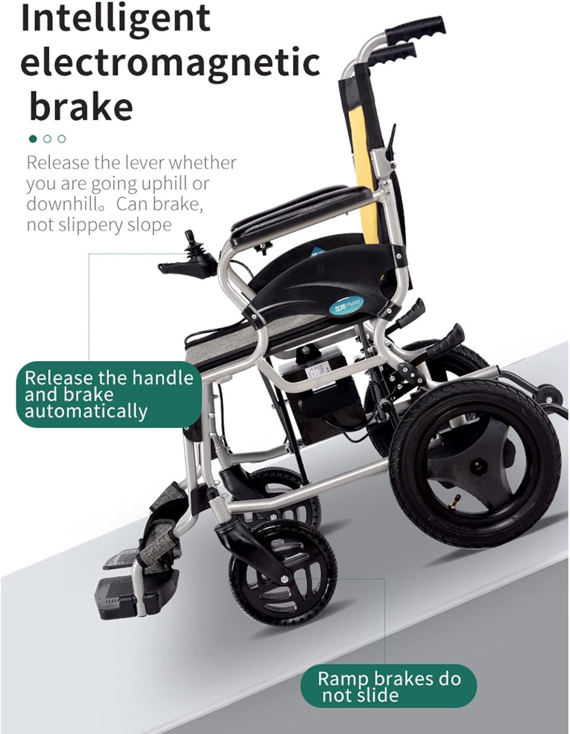 Lightweight Electric Wheelchair Folding Portable Travel Scooter A7708