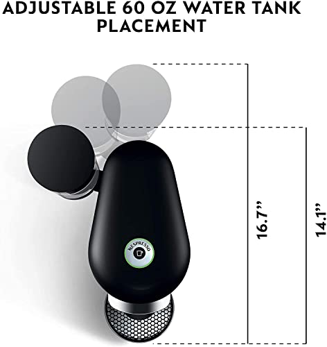 Nespresso Vertuo Plus Coffee and Espresso Maker by Breville, Ink Black H750