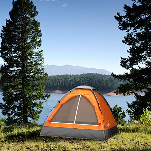 2-Person Dome Tent with Rain Fly and Carrying Bag D783158