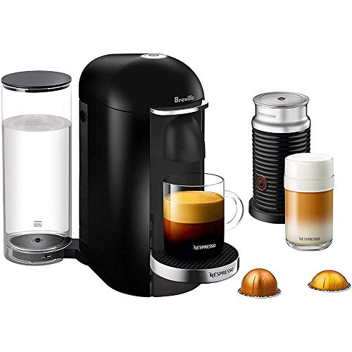 Nespresso Vertuo Plus Coffee and Espresso Maker by Breville, Ink Black H750