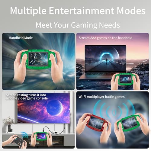 RG34XX Retro Handheld Game Console 3.4" IPS Screen 32G Linux 64-bit System with Protecting Bag (Indigo) H435680