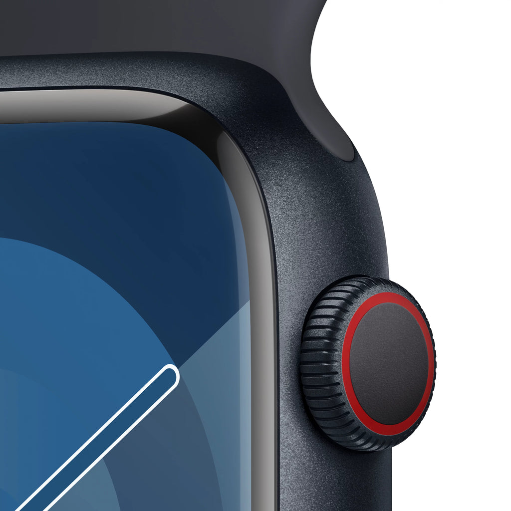 Apple Watch Series 9 GPS + Cellular 45mm Midnight Aluminum Case with Sport Band U141782
