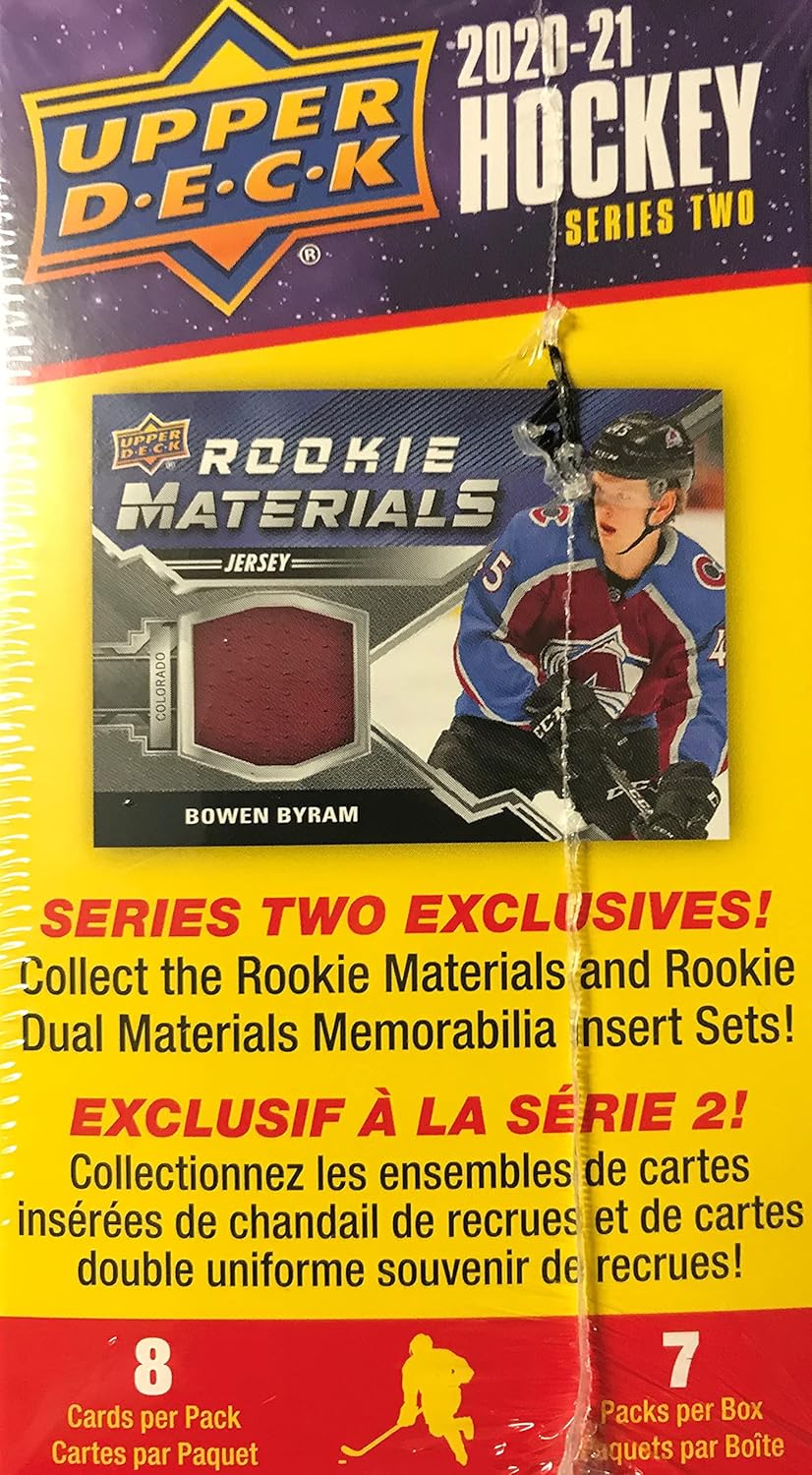 2020/21 Upper Deck Series 2 Hockey Blaster Box - 6 Packs Plus Bonus Pack I17027