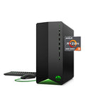 HP Pavilion Gaming Desktop Computer, AMD 6-Core Ryzen 5 5600G Processor(Beat i7-8700, Upto 4.4GHz), AMD Radeon RX5500 4 GB, 8GB RAM, 256GB PCIe NVMe SSD,Mouse and Keyboard, Win 10 Home