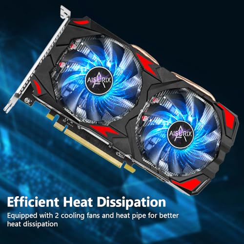 AISURIX RX 580 Graphics Card 8GB GDDR5 256 Bit PCI Express 3.0 U178408