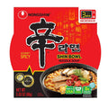 Nongshim Shin Bowl Noodle Soup, Gourmet Spicy, 3.03 Ounce (Pack of 12) (3-Sets)