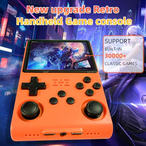 Handheld Game Console with 3.5 inch HD IPS Screen and 256G Card B564