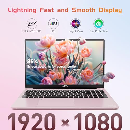 NIMO 15.6 IPS FHD Laptop, 16GB RAM 1TB SSD, Intel Pentium N100, Backlit Keyboard, Win 11 E701