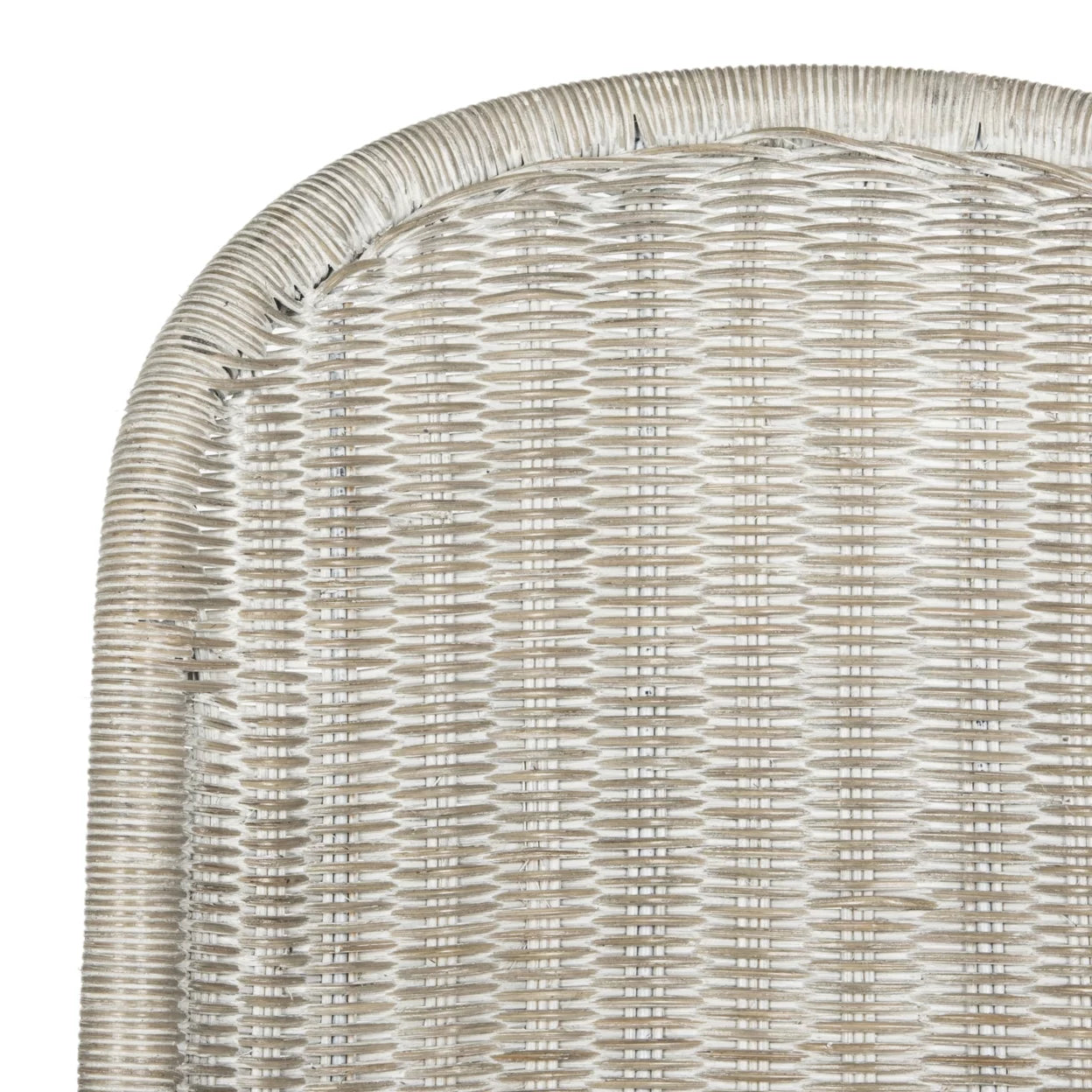 SAFAVIEH Tana Wicker Side Chair Antique Grey N259953
