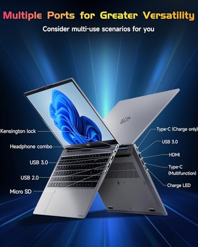 NIMO 15.6 IPS FHD Laptop, 16GB RAM 1TB SSD, Intel Pentium N100, Backlit Keyboard, Win 11 E701