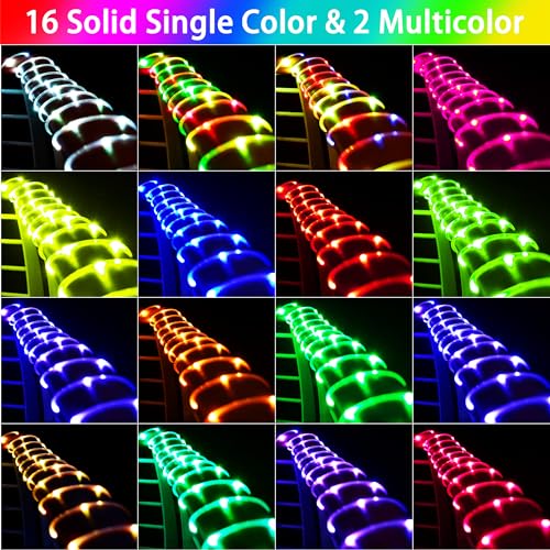 99FT Solar Rope Lights Outdoor Waterproof 300 LED with Remote Control W311