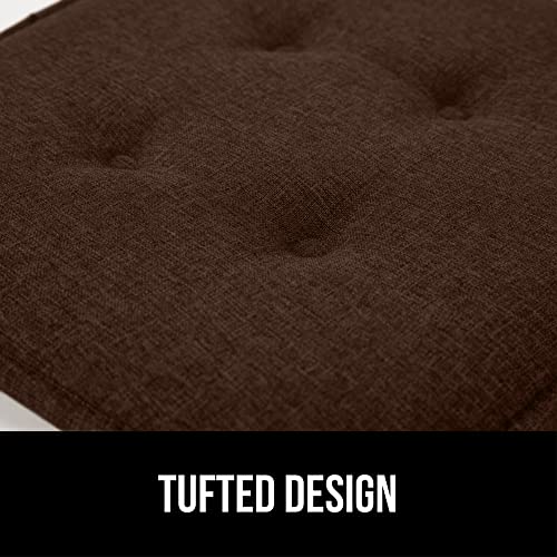 GORILLA GRIP Slip Resistant Chair Cushions, Memory Foam, Set of 2, Beige W525