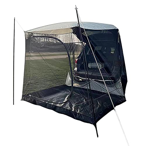 SUV Car Tent - Lightweight Universal SUV Camping Tent | Portable Car Awning Sun Shelter | Car Camping SUV Rear Tent |Large Shade Space for 5-6 Person| Family SUV Camping Tent for CUVs, SUVs, Minivans
