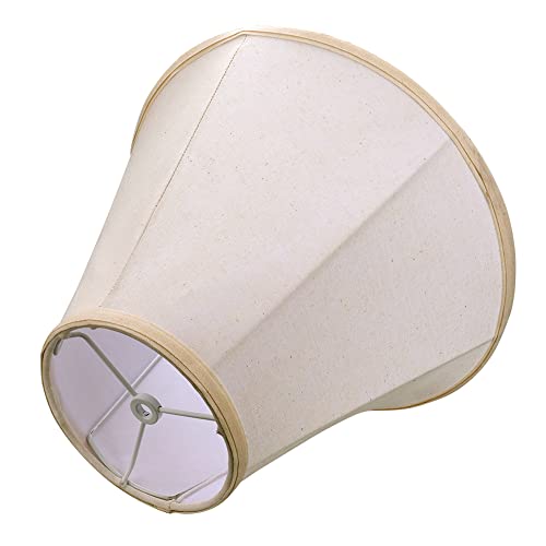 Double Royal Style Foldable Medium Lamp Shade Set of 2, Alucset Fabric O456849
